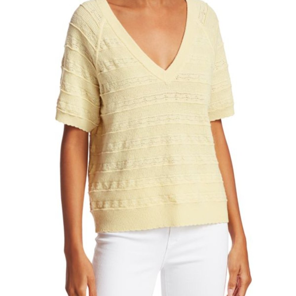 JOIE Short Sleeve Sweater - Size Small BNWT